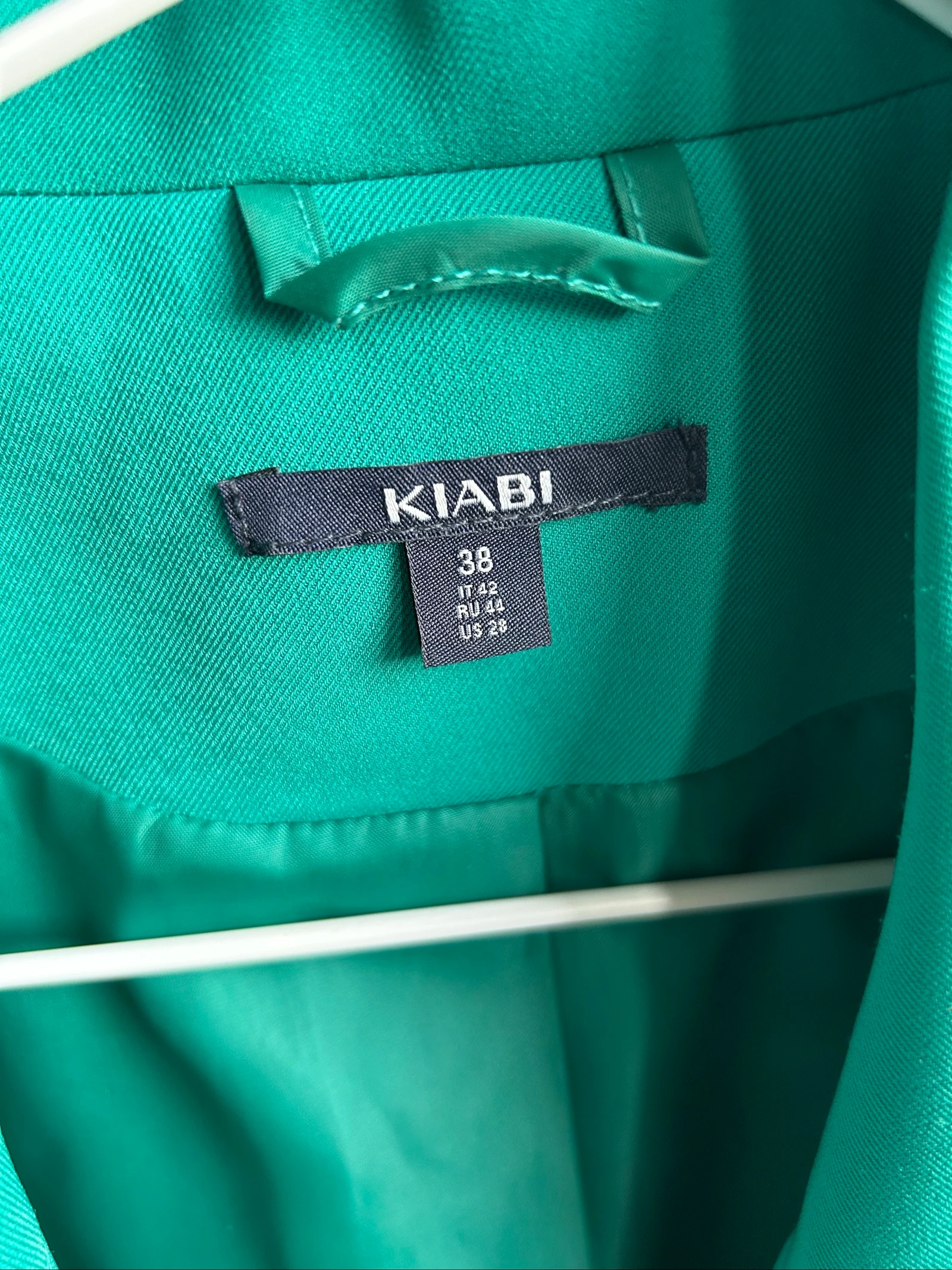Veste tailleur verde esmeralda – photo 2